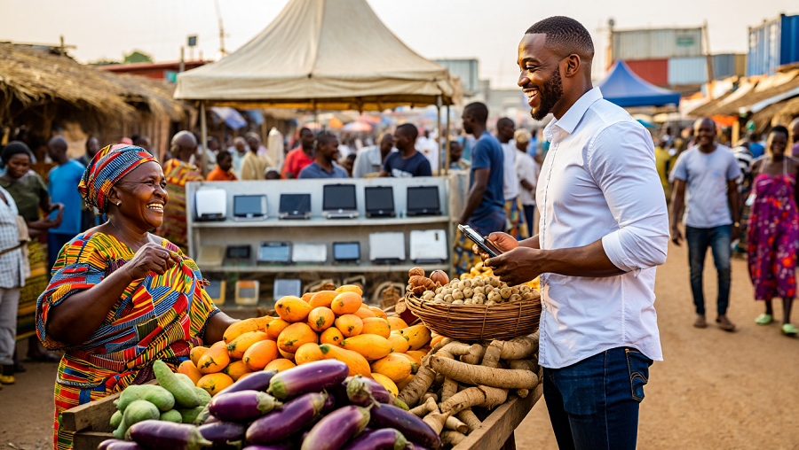 Marché africain